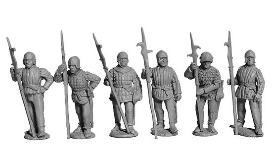 Perry Miniatures WR38 Billmen piquiers debout 28mm