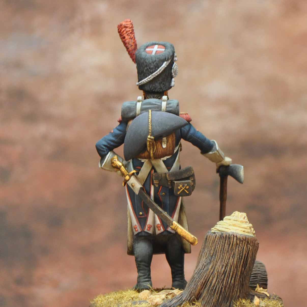 Art Girona Napoleonic Sapper 42nd Line 1809 figurine