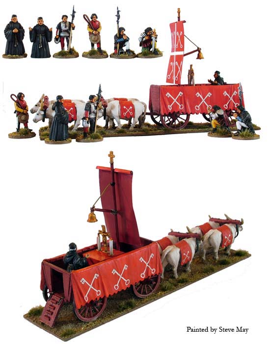 Perry Miniatures European Armies EA 15 Carroccio figurines bœufs