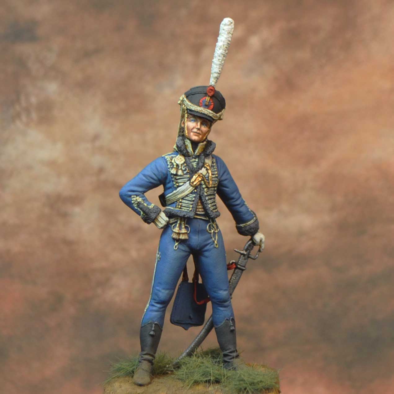 ART GIRONA Napoleonic Nadezhda Durova figurine historique