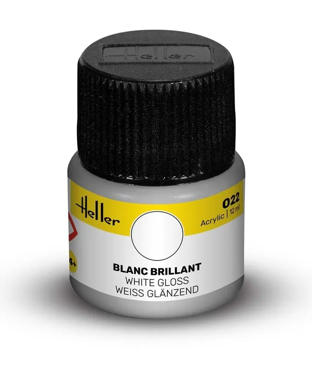 Heller Historical Collection Peinture Acrylic 022 blanc brillant