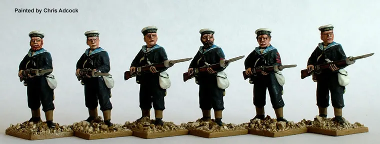 Perry Miniatures Victoria's SB17 Naval Brigade figurines 28mm