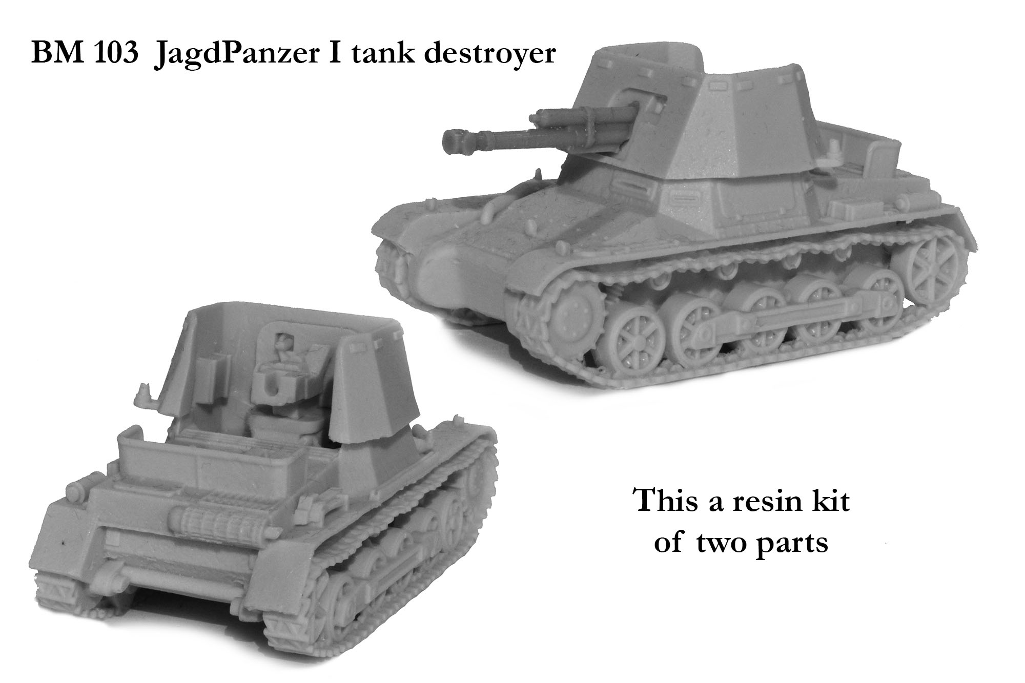 Perry Miniatures World War 2 BM 103 Jagdpanzer I maquette char