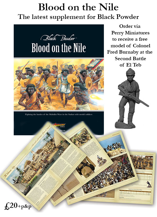 Perry Miniatures Books Blood on the Nile livre 92 pages Soudan mahdiste