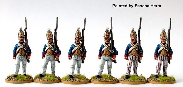 Perry Miniatures AW83 figurines grenadiers Rall 28mm