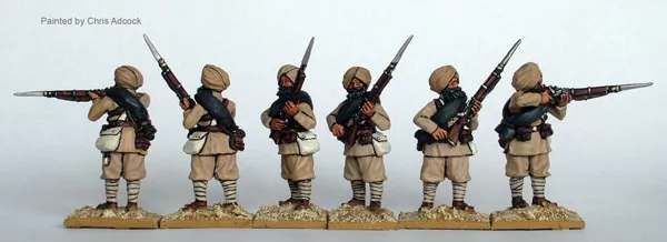 Perry Miniatures SB70 infanterie sikh ligne de tir figurines 28mm