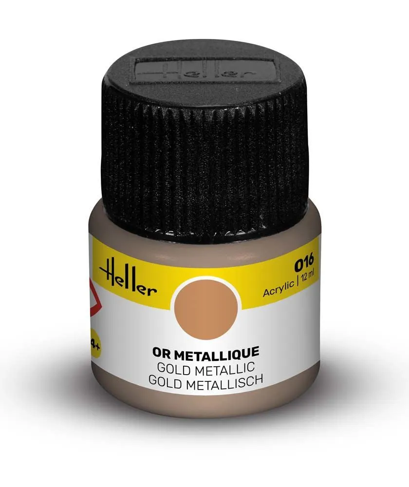 Heller Peinture Acrylic 016 peinture maquette or métallique