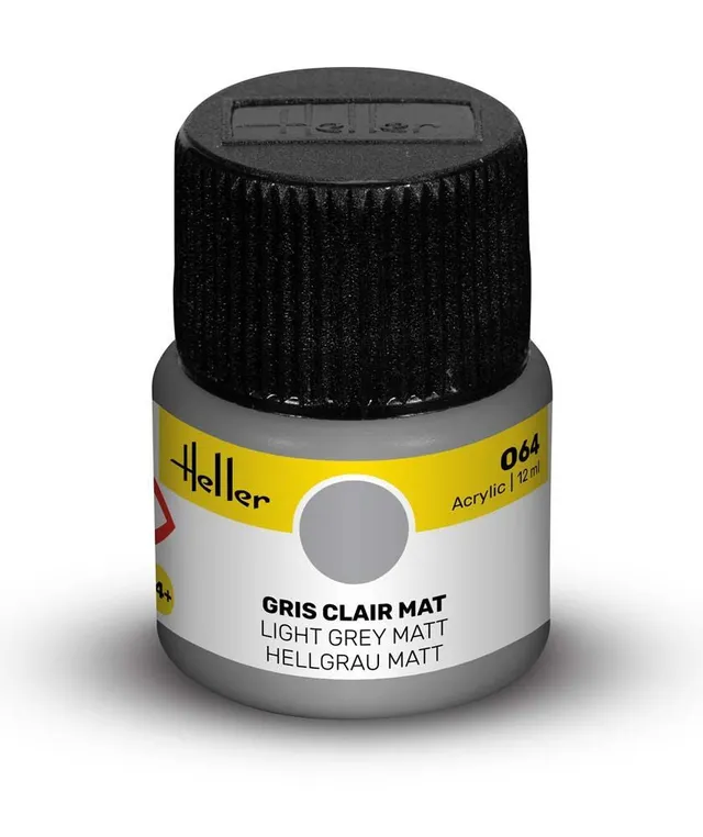 Heller Historical Collection Peinture Acrylic 064 gris clair mat acrylique