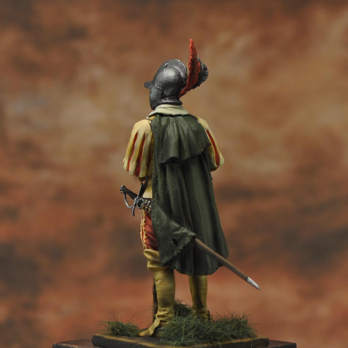 Art Girona General Arquebusier Wallon figurine 54mm 1618-1648
