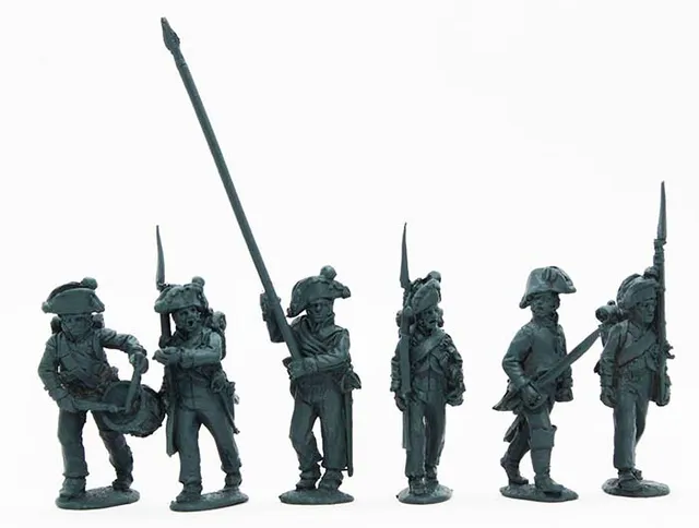 Perry Miniatures SAX 13 figurines mousquetaires marche 1809