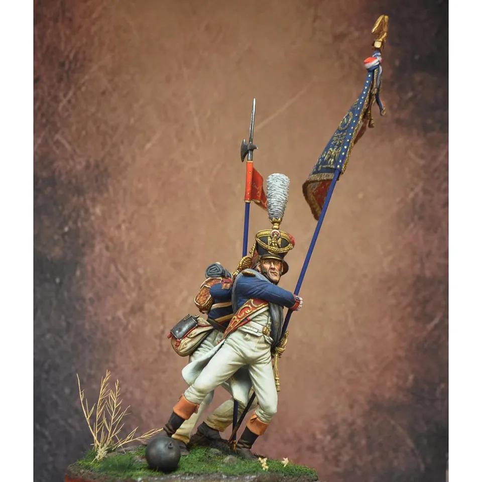 Art Girona 70mm Courage et Discipline figurine 1810 Empire