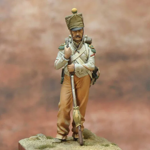 ART GIRONA Napoleonic Sergeant Voltigeurs figurine 1811