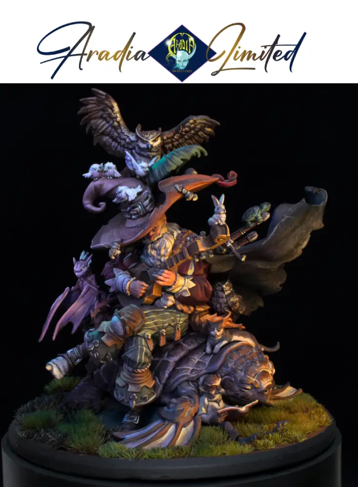 Aradia Classic Fantasy The Storyteller figurine 75mm