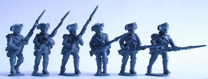 Perry Miniatures AWI AW159 fusiliers français attaque