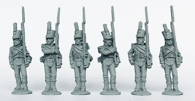 Perry Napoleonic PORT 9 figurines fusiliers portugais 1810-15