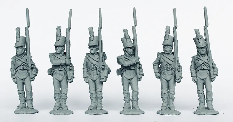 Perry Napoleonic PORT 9 figurines fusiliers portugais 1810-15