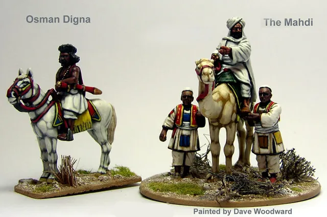 Perry Miniatures SA1 Mahdi chameau figurines Soudan montées