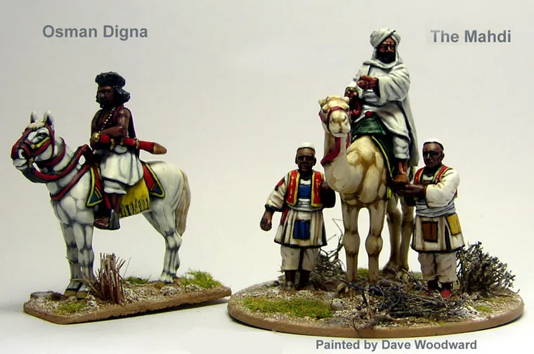 Perry Miniatures SA1 Mahdi chameau figurines Soudan montées