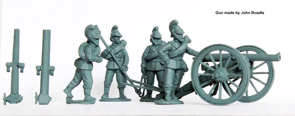 Perry Miniatures PRU 24 artillerie bavaroise figurines 28mm bronze