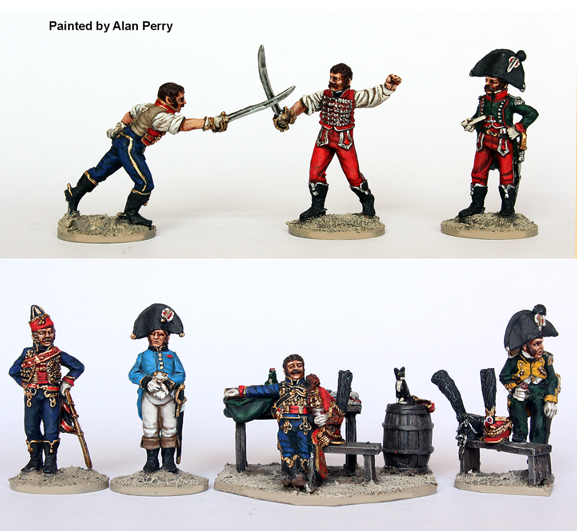 Perry Miniatures Napoleonic NX 12 figurines duellistes 28 mm