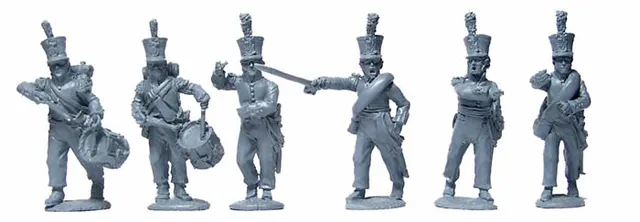 Perry Miniatures Napoleonic DB5 infanterie hollandaise figurines