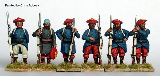 Perry Miniatures Carlist War CAT5 figurines infanterie en capote