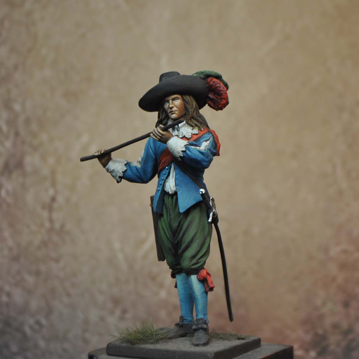 Art Girona General Serie Fifre Garde figurine guerre 30 ans