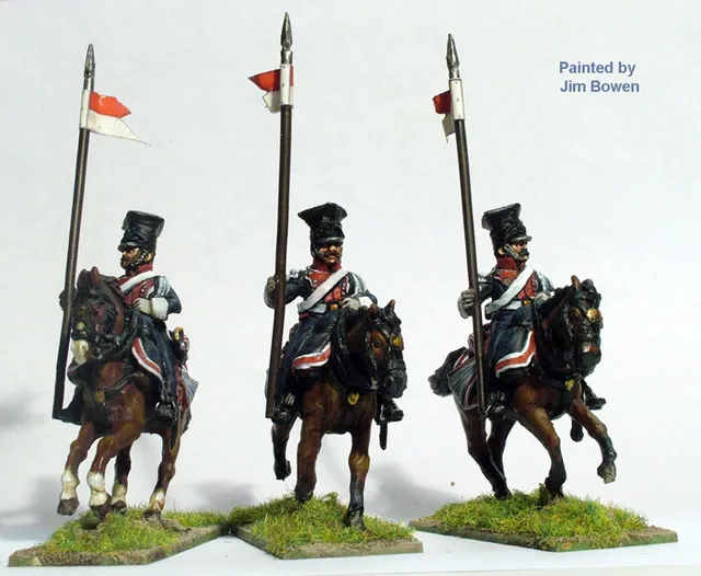 Perry Miniatures Napoleonic FN127 Lanciers rouges figurine 28mm