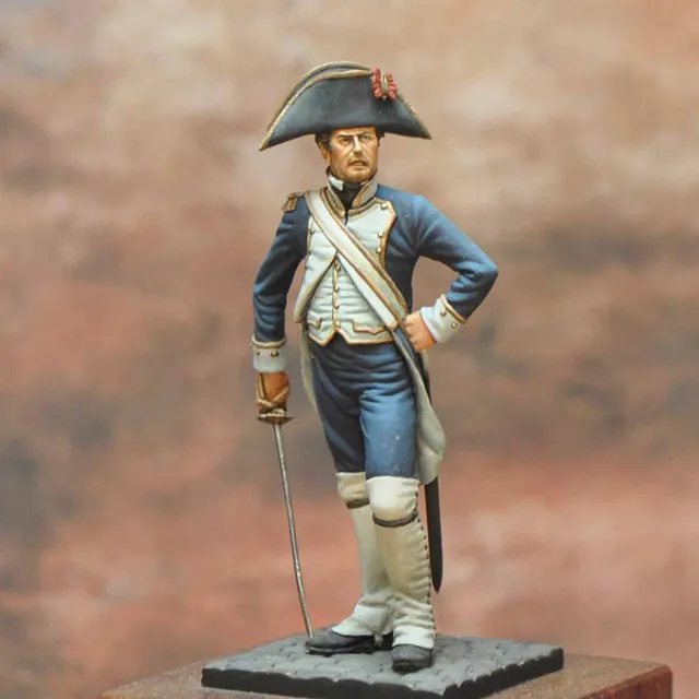 Art Girona Napoleonic War Series Militia Officer of Cadiz 1797 figurine à peindre