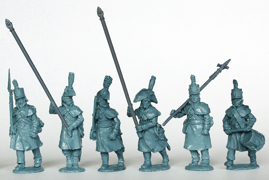 Perry BH169 infanterie capote commandement 28mm
