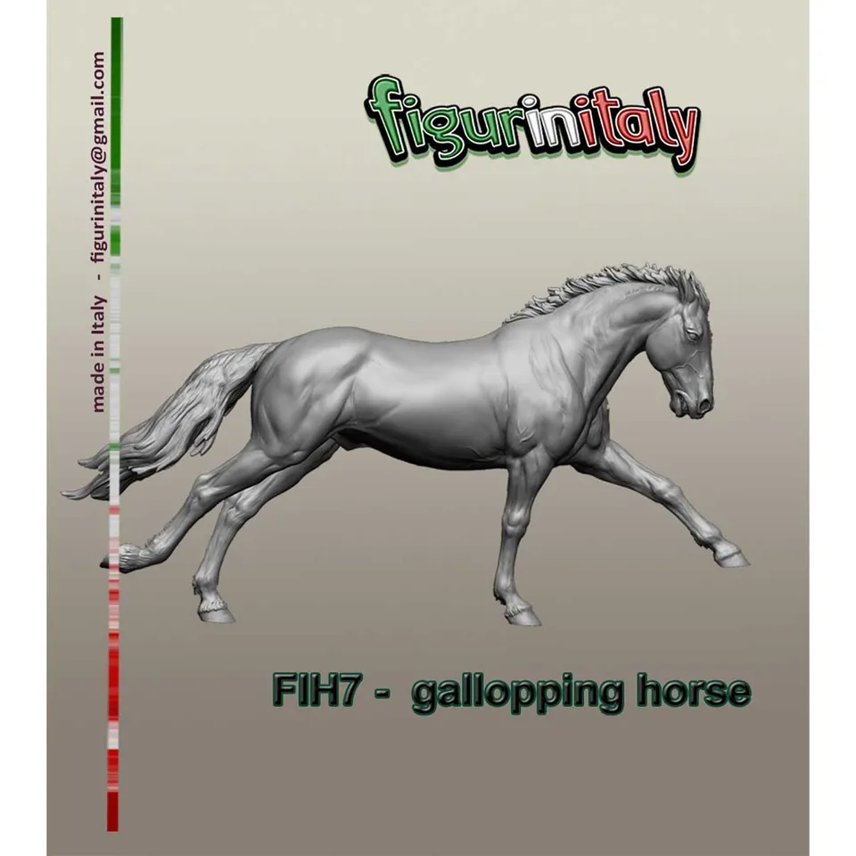 Art Girona Bases Gallopping Horse cheval miniature galop