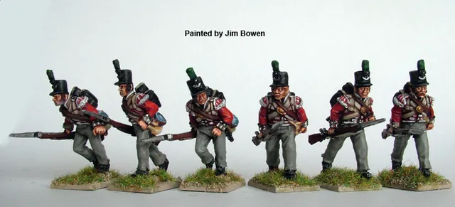 Perry Miniatures Napoleonic BH32 infanterie légère figurines 28mm