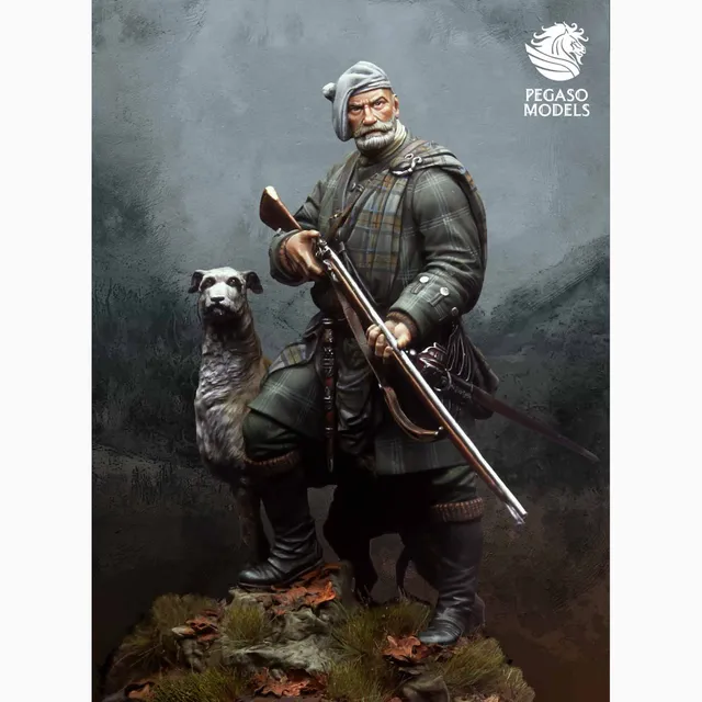 Art Girona Miniatures Scottish Lord XVIII figurine à peindre