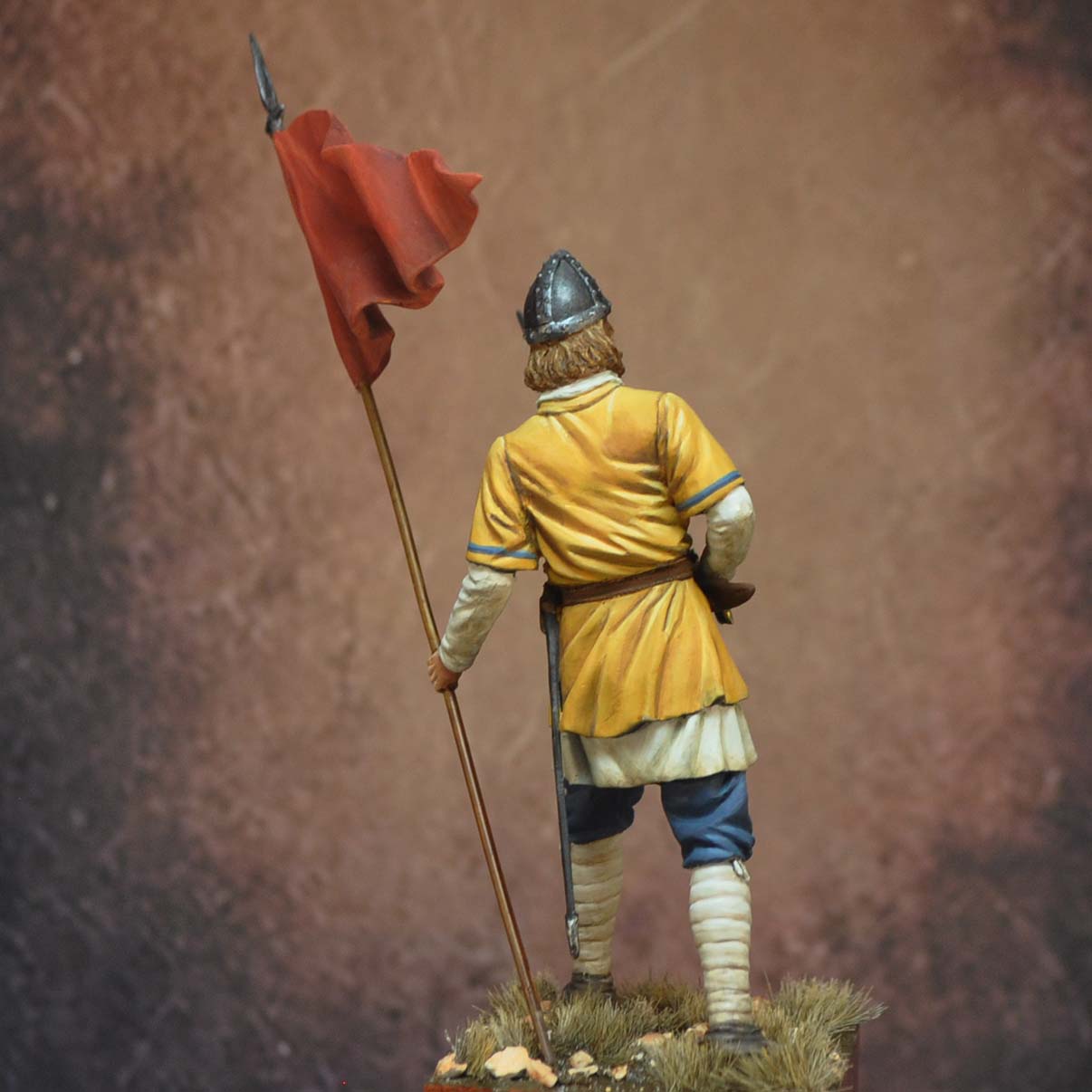 Art Girona 70mm Porte-étendard du Cid XIe figurine