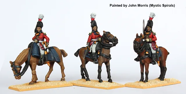 Perry Napoleonic BH 105 colonels bicorne figurines 28mm