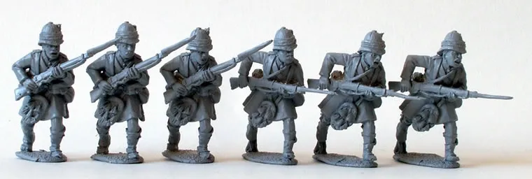 Perry Sudan SB32 Black Watch Highlanders figurines 28mm charge