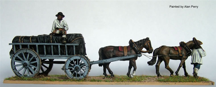 Perry Miniatures Indépendance AW126 maquette chariot à munitions