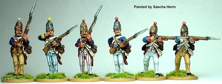 Perry AW79 grenadier Hesse-Cassel figurines 28mm