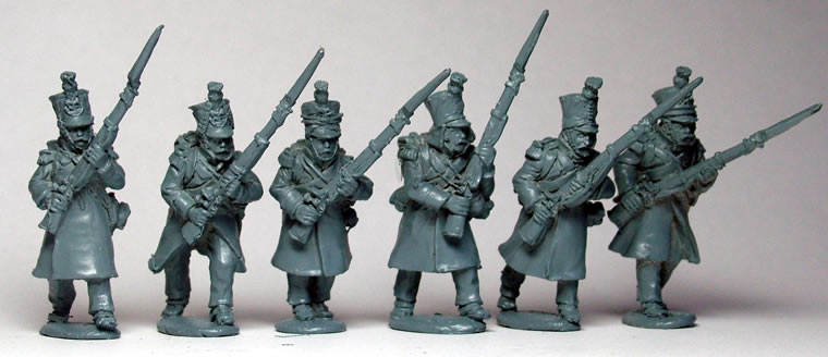Perry Napoleonic FN37 grenadiers figurines métal capote
