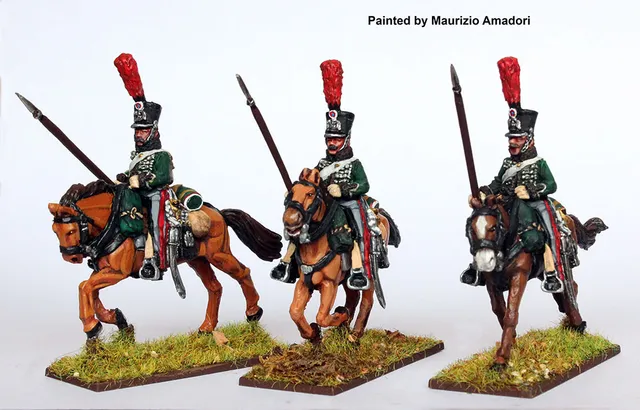 Perry Miniatures FN 215 1ers Éclaireurs Garde figurines galop