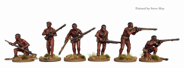 Perry Miniatures Cape Frontier Wars CFW 2 Xhosa figurines mousquets
