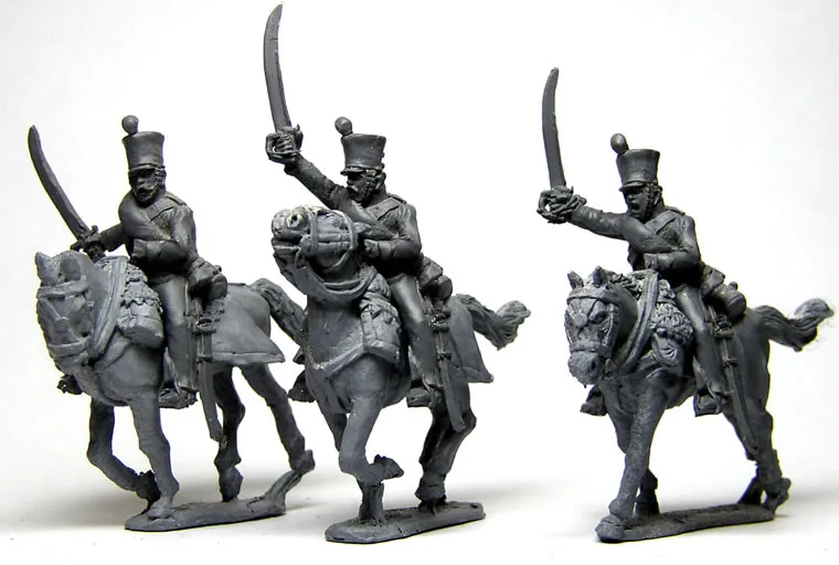 Perry Miniatures Napoleonic DB26 figurines dragons belges charge