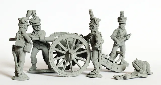 Perry Miniatures Napoleonic DAN 42 figurines artillerie danoise 3 pdr