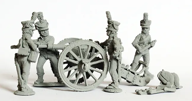 Perry Miniatures Napoleonic DAN 42 figurines artillerie danoise 3 pdr