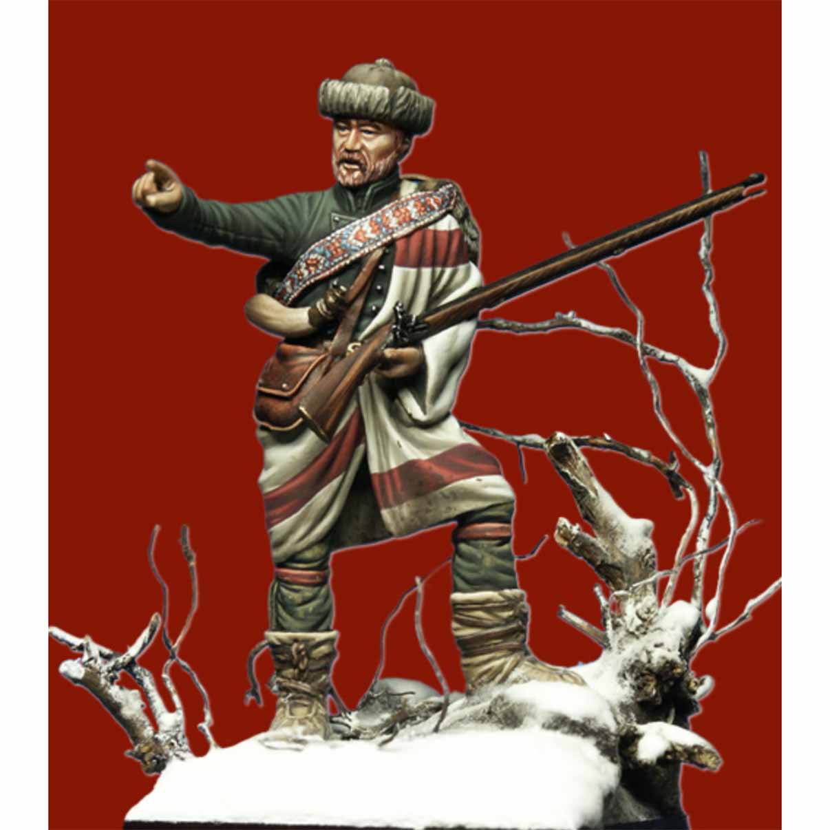 ART GIRONA Miniatures Roger’s Ranger figurine XVIIIe