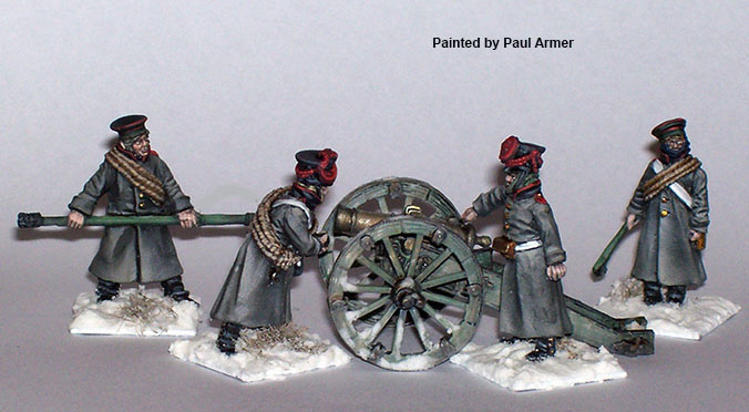 Perry Miniatures Napoleonic RN 68 figurines artillerie hiver licorne