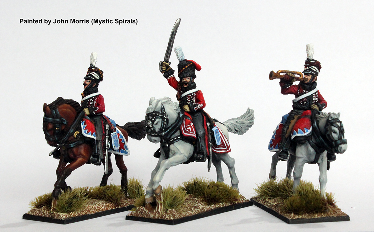 Perry Napoleonic DAN 55 Hussards Danois figurines commandement