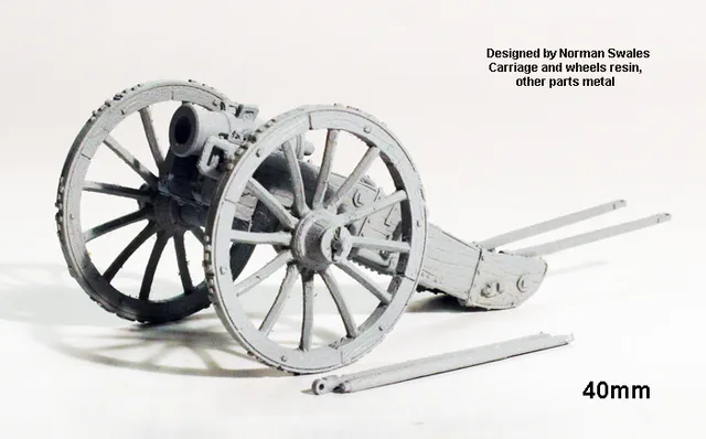Perry Miniatures 40mm PE 85 obusier français maquette canon