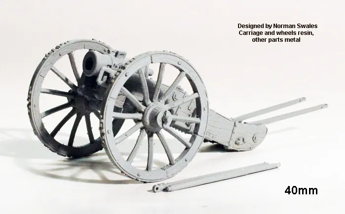 Perry Miniatures 40mm PE 85 obusier français maquette canon