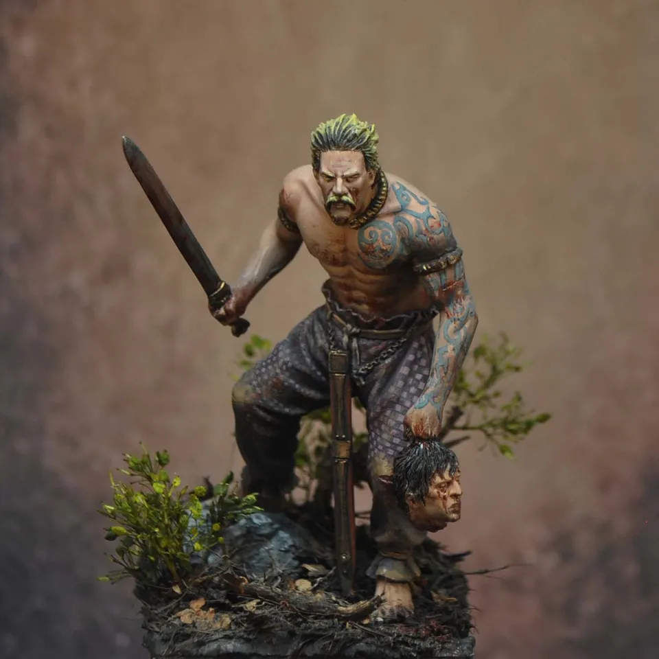 ART GIRONA 70mm Celtic Warrior IIIc figurine à peindre celte